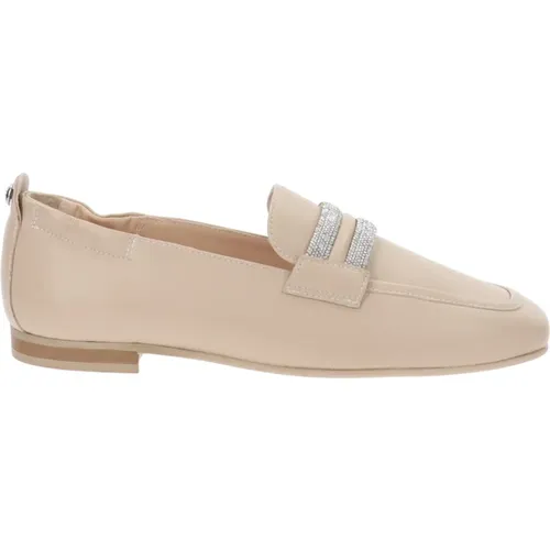 Leder Damen Loafers Eleganter Stil , Damen, Größe: 36 EU - Nerogiardini - Modalova