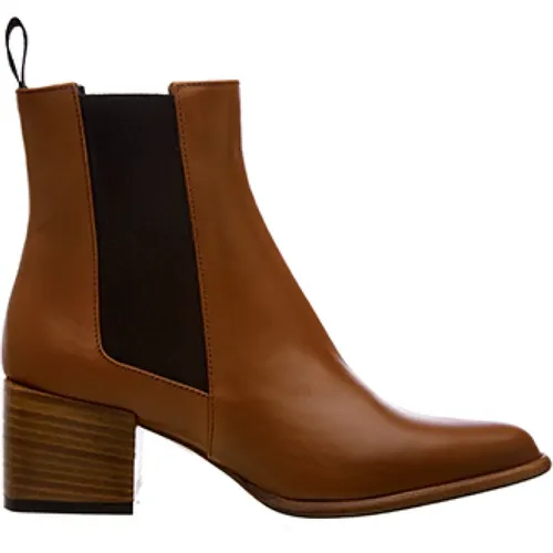 Rania Chelsea Boots, 5cm Heel , female, Sizes: 3 UK - Roberto Festa - Modalova