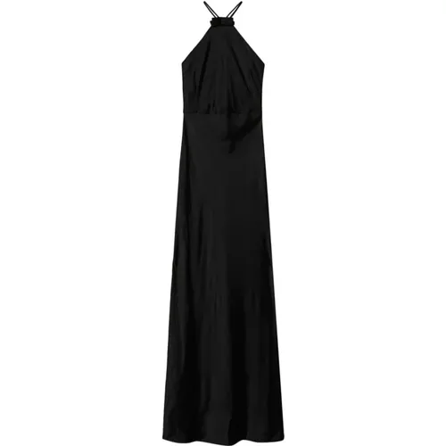 Schwarzes Elegantes Kleid Damenbekleidung , Damen, Größe: XS - Twinset - Modalova