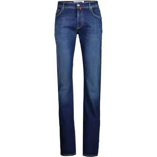 Straight Jeans, Regular Fit Denim , male, Sizes: W38, W34, W35, W37 - Jacob Cohën - Modalova