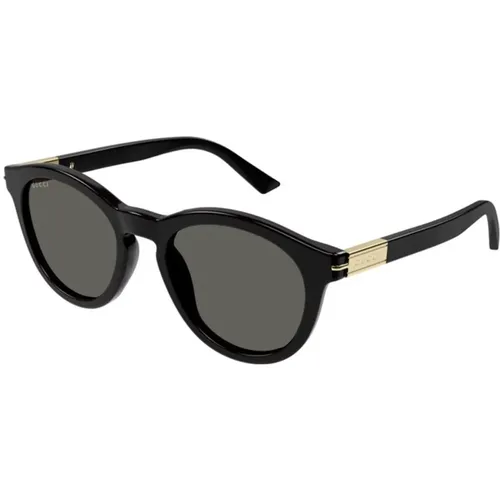 Grey Sunglasses Gg1501S , male, Sizes: 52 MM - Gucci - Modalova