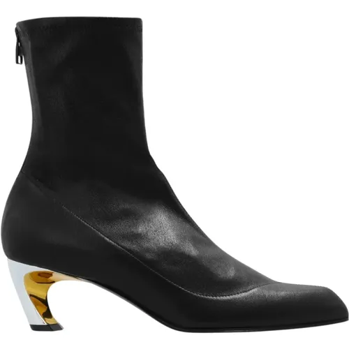 Stylish Boots with 6cm Heel , female, Sizes: 4 UK, 8 UK - alexander mcqueen - Modalova