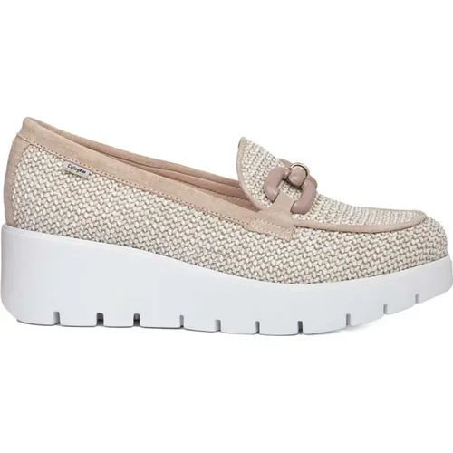 Amal Sand Moccasin , female, Sizes: 6 UK, 5 UK - Callaghan - Modalova