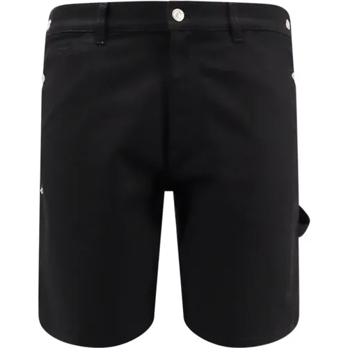 Shorts with Zip and Button Closure , male, Sizes: L, M - Courrèges - Modalova
