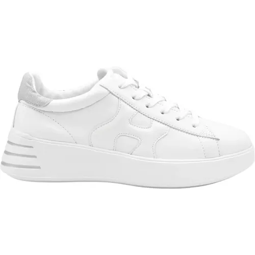 Glitzer Lace Schuhe in Weiß,Glitter Lace Damenschuhe - Hogan - Modalova