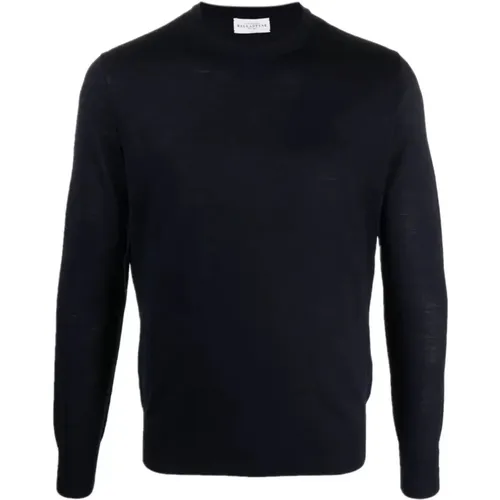 Round-neck Knitwear,Navy Rundhals Pullover Sweater,ROUND Neck Pullover - Ballantyne - Modalova