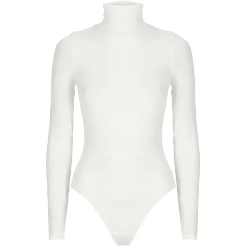 Cotton High Neck Body , female, Sizes: S, M, XS, L - Wolford - Modalova