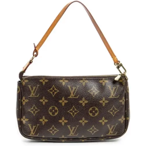 Pre-owned Canvas handbags , female, Sizes: ONE SIZE - Louis Vuitton Vintage - Modalova