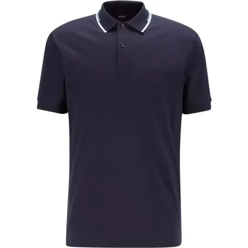 Gestreifter Kragen Regular Fit Polo - Hugo Boss - Modalova