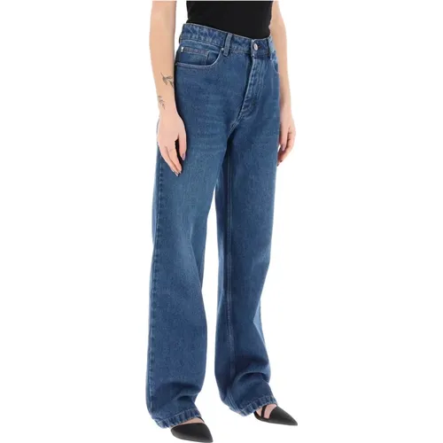 Loose-fit Jeans , Damen, Größe: W33 - Ami Paris - Modalova