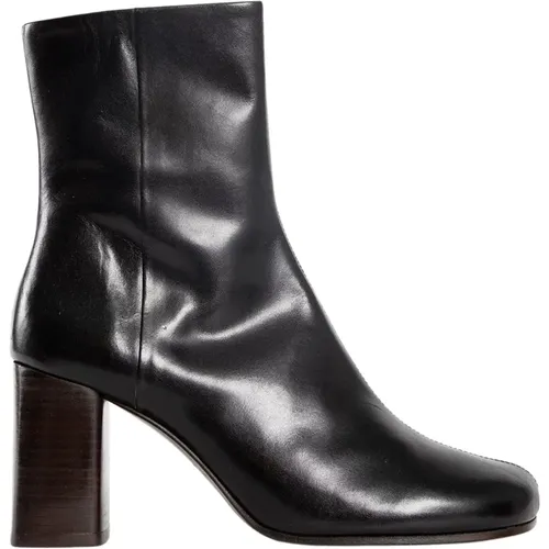 Anatomic Leather Boots with Side Zip , female, Sizes: 2 UK, 3 UK, 6 UK - Lemaire - Modalova