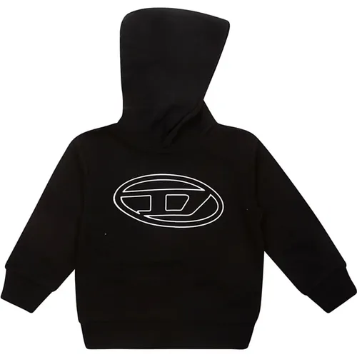 Kinder Hoodie Ovaler Stil Diesel - Diesel - Modalova