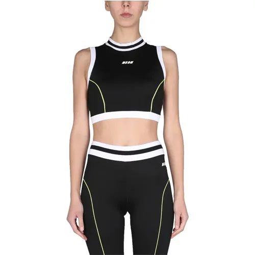 Crop Top Active , female, Sizes: M - Msgm - Modalova