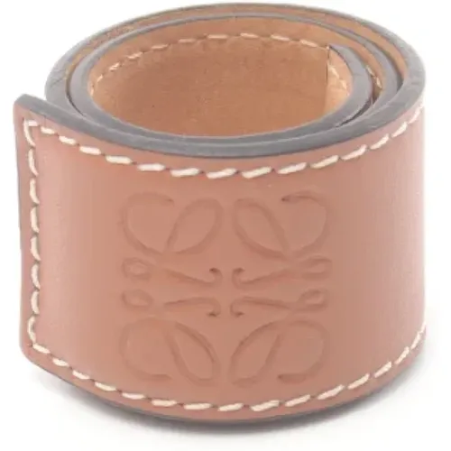 Pre-owned Leather bracelets , female, Sizes: ONE SIZE - Loewe Pre-owned - Modalova