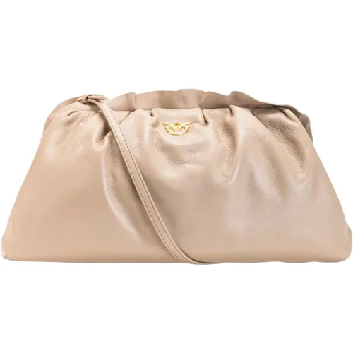 Chain Clutch Bag , female, Sizes: ONE SIZE - pinko - Modalova