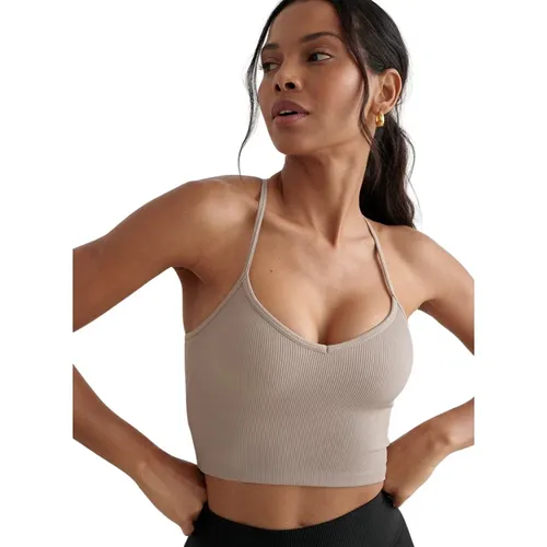 Geripptes Performance Bralette für Workouts , Damen, Größe: L - Aim'n - Modalova