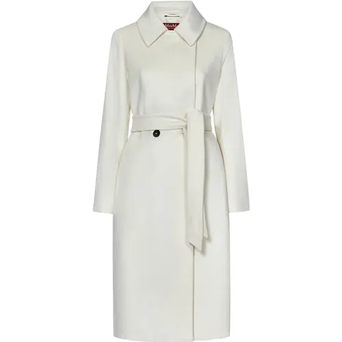 Double-Breasted Wool Coat , female, Sizes: M - Max Mara - Modalova