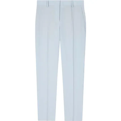 Pale Linen Slim-Fit Trousers , female, Sizes: M, S, XS, L - Paul Smith - Modalova