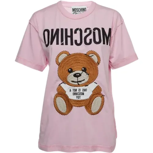 Pre-owned Cotton tops , female, Sizes: 2XS - Moschino Pre-Owned - Modalova