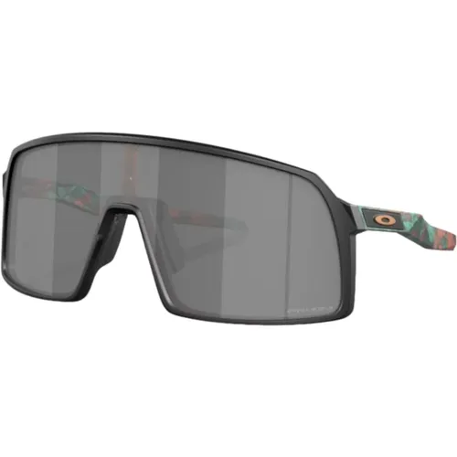 Sporty Square Camouflage Sunglasses , male, Sizes: 37 MM - Oakley - Modalova