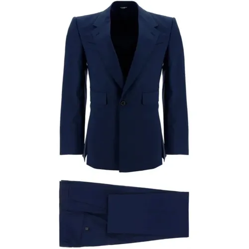 Suit with Button Closure , male, Sizes: M - Dolce & Gabbana - Modalova
