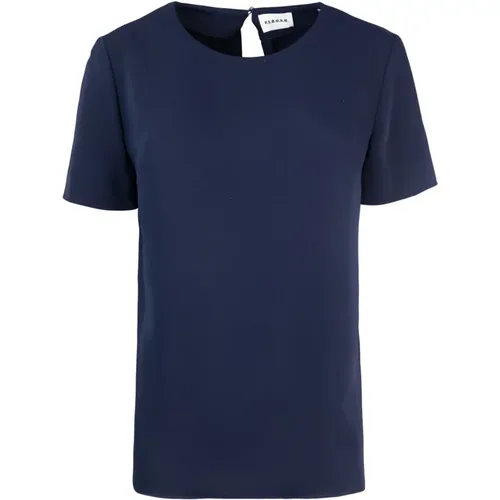 Turquoise Short Sleeve Shirt , female, Sizes: M, L - P.a.r.o.s.h. - Modalova