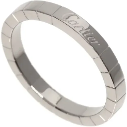 Pre-owned White Gold rings , female, Sizes: ONE SIZE - Cartier Vintage - Modalova