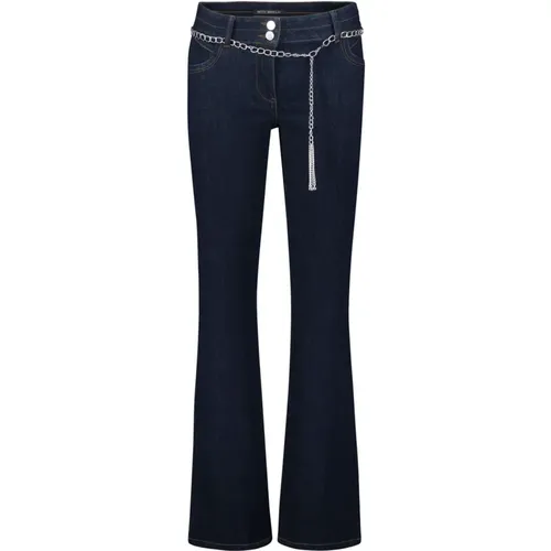 Slim Fit Jeans mit Gürtel , Damen, Größe: L - Betty Barclay - Modalova