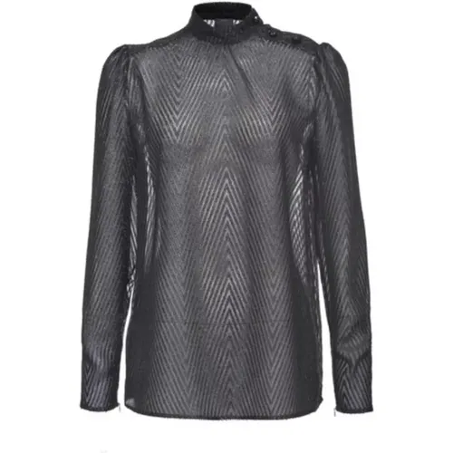 Bruno Blouse Fil Coupe , female, Sizes: S, XS - pinko - Modalova