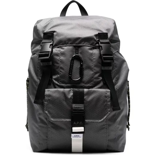 Trek Backpack , male, Sizes: ONE SIZE - A.p.c. - Modalova
