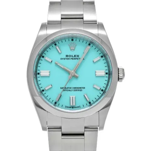 Pre-owned Stainless Steel watches , female, Sizes: ONE SIZE - Rolex Vintage - Modalova