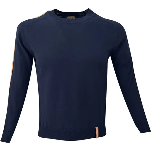 Rundhals Pullover , Herren, Größe: M - Alviero Martini 1a Classe - Modalova