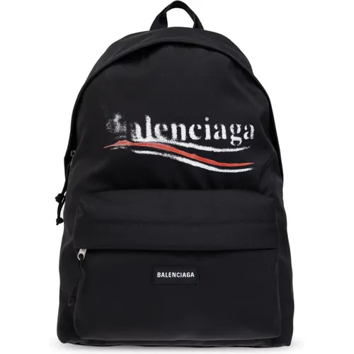 ‘Explorer’ Backpack , male, Sizes: ONE SIZE - Balenciaga - Modalova