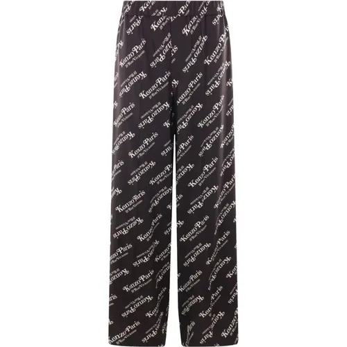 Weite Schwarze Hose Kenzo - Kenzo - Modalova