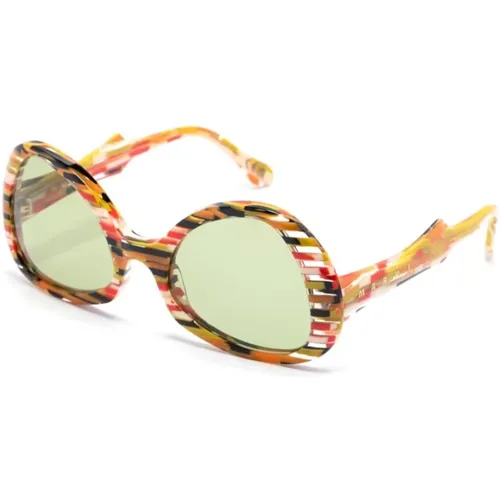 P1R ANU Ohia Stripes Sunglasses - Marni - Modalova