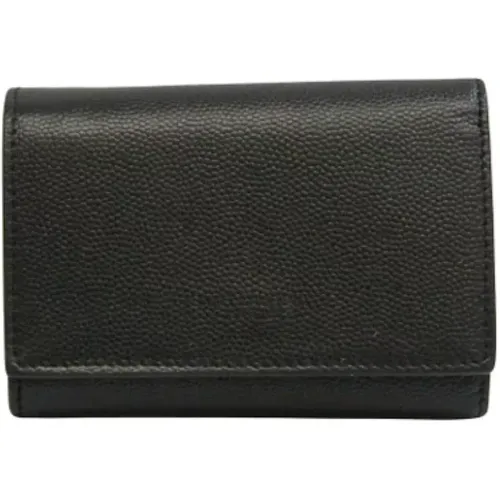 Pre-owned Leather Wallet , female, Sizes: ONE SIZE - Saint Laurent Vintage - Modalova