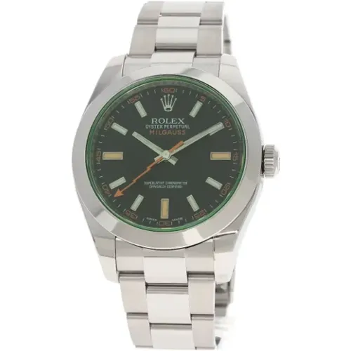 Pre-owned Stainless Steel watches , male, Sizes: ONE SIZE - Rolex Vintage - Modalova