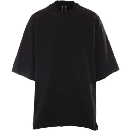 Schwarzes Oversize T-Shirt und Polo - Rick Owens - Modalova