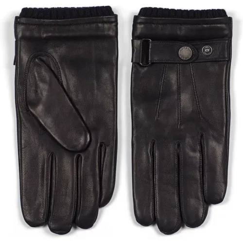 Schwarze Lederhandschuhe für Männer , Herren, Größe: XL - Howard London - Modalova