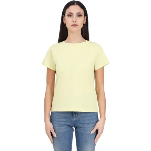 Chicory Indivia Short Sleeve T-shirt , female, Sizes: S, L, XS, M - pinko - Modalova
