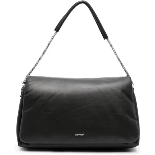 Puffed shoulder bag , female, Sizes: ONE SIZE - Calvin Klein - Modalova