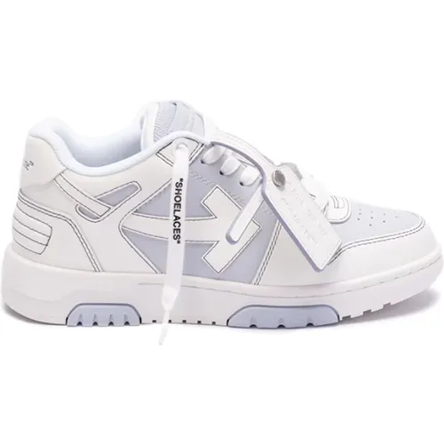 Out Of Office Calf Leather` Sneakers , female, Sizes: 7 UK - Off White - Modalova