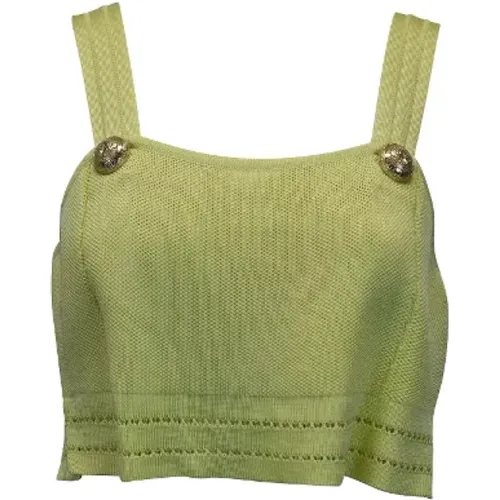 Pre-owned Fabric tops , female, Sizes: M - Balmain Pre-owned - Modalova