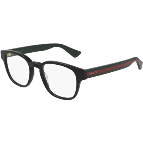 Green Transparent Glasses , unisex, Sizes: 49 MM - Gucci - Modalova