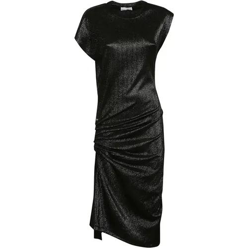 Draped Midi Dress , female, Sizes: M - Paco Rabanne - Modalova