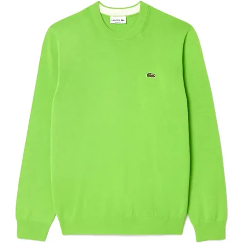 Essentieller Minimalistischer Baumwollpullover , Herren, Größe: 3XL - Lacoste - Modalova