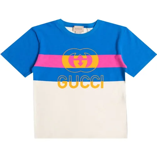 Kinder Logo Print T-Shirt Gucci - Gucci - Modalova