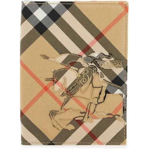 Reisepasshülle mit Equestrian Knight Design - Burberry - Modalova