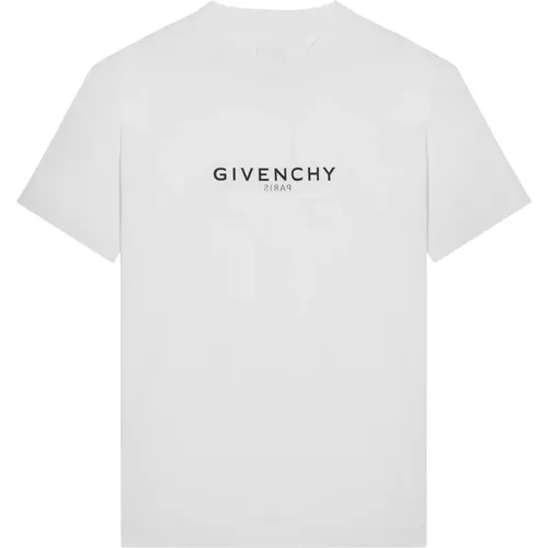 Kurzarm Rundhals T-Shirt , Herren, Größe: XL - Givenchy - Modalova