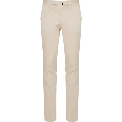 Slim-Fit Cotton Trousers , male, Sizes: 2XL, 3XL, M - Incotex - Modalova